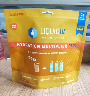 100٪ PE 7.9OZ الحقيبة القابلة لإعادة التدوير تغليف أغذية أكياس الطعام القابلة لإعادة الإغلاق المخصصة المطبوعة