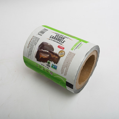 250mm 1.8oz PE الغذاء التفاف البلاستيك مغلفة مطبوعة فيلم التعبئة والتغليف لفة