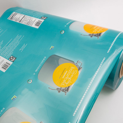 100um 560mm Easy Peel Printed ليدنج Film PA PE 8 ألوان للصينية البلاستيكية بالحرارة