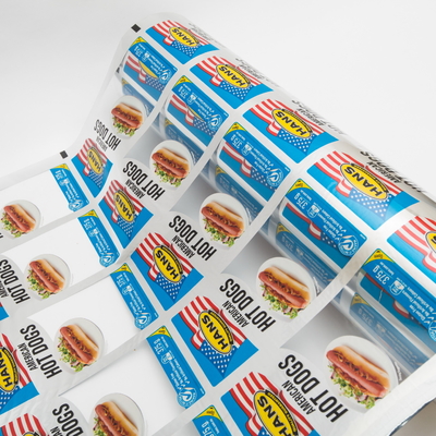 1000m Peelable Peelable Printed ليدنج Film VMPET Plastic Cup Sealing Film