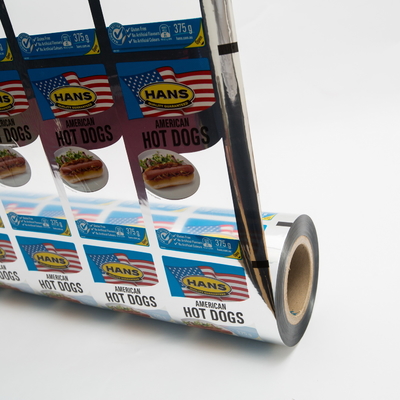 1000m Peelable Peelable Printed ليدنج Film VMPET Plastic Cup Sealing Film