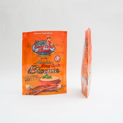 أكياس التعبئة والتغليف البلاستيكية 16OZ 105 ميكرون الوقوف الحقائب لتغليف المواد الغذائية