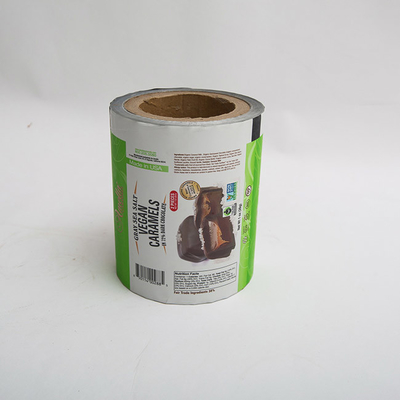 250mm 1.8oz PE الغذاء التفاف البلاستيك مغلفة مطبوعة فيلم التعبئة والتغليف لفة