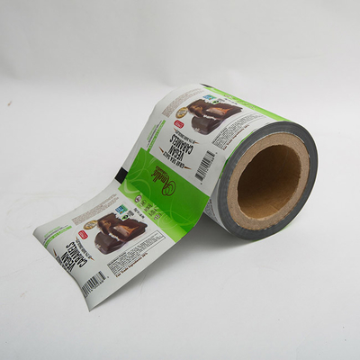250mm 1.8oz PE الغذاء التفاف البلاستيك مغلفة مطبوعة فيلم التعبئة والتغليف لفة